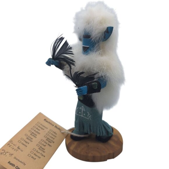 Kachina Doll Handmade Zuni Rain Priest Navajo Indians NativeAmerican Art 7 Inch - Picture 3 of 16